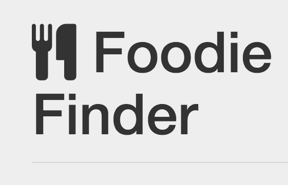 Foodie Friend Finder